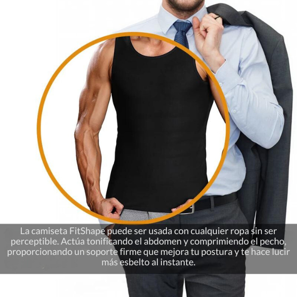 Camiseta Quema Grasa y Moldea FitShape